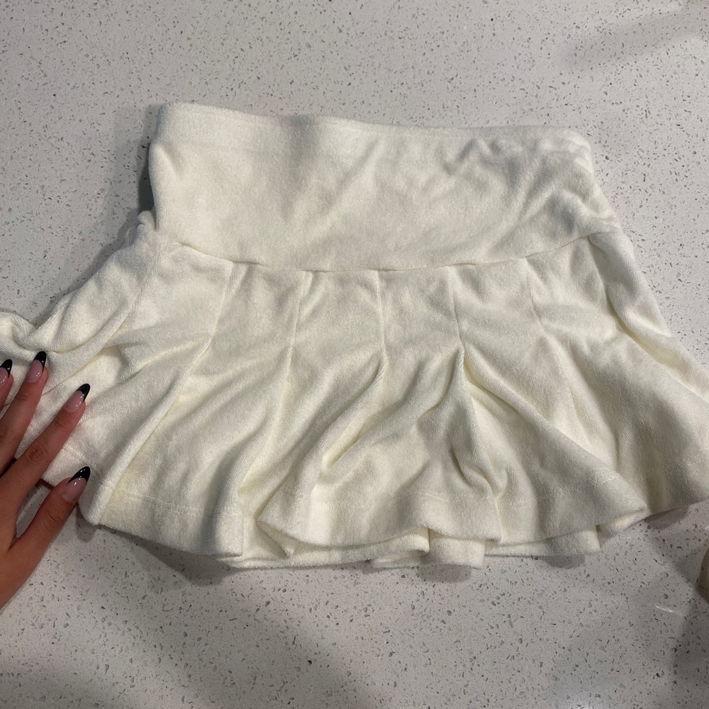 Urban outfitters terry cloth skirt